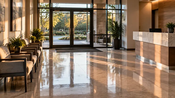 Commercial building serviced by Bri Luxe Cleaning