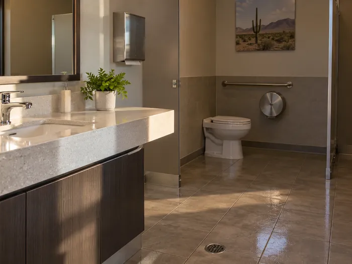 Bri Luxe Cleaning crew on a completed job
